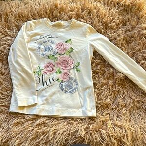 MonnaLisa, Chic, long sleeve T-shirt for girls